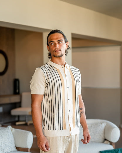 Le polo en tricot Monte Carlo